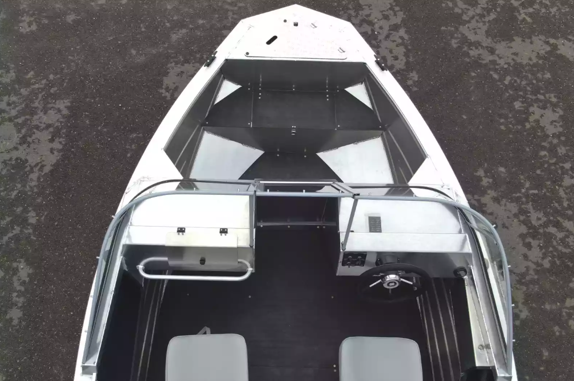 Алюминиевый катер Неман-450 DC NEW без покраски в Пятигорске