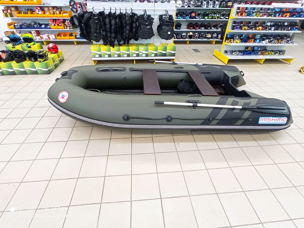 Лодка MISHIMO RIVER JET 390 под водомет в Пятигорске