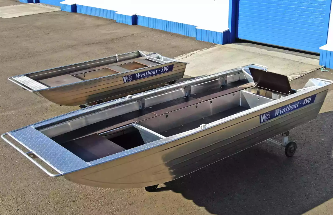 Алюминиевая лодка Wyatboat-490 Jonboat в Пятигорске