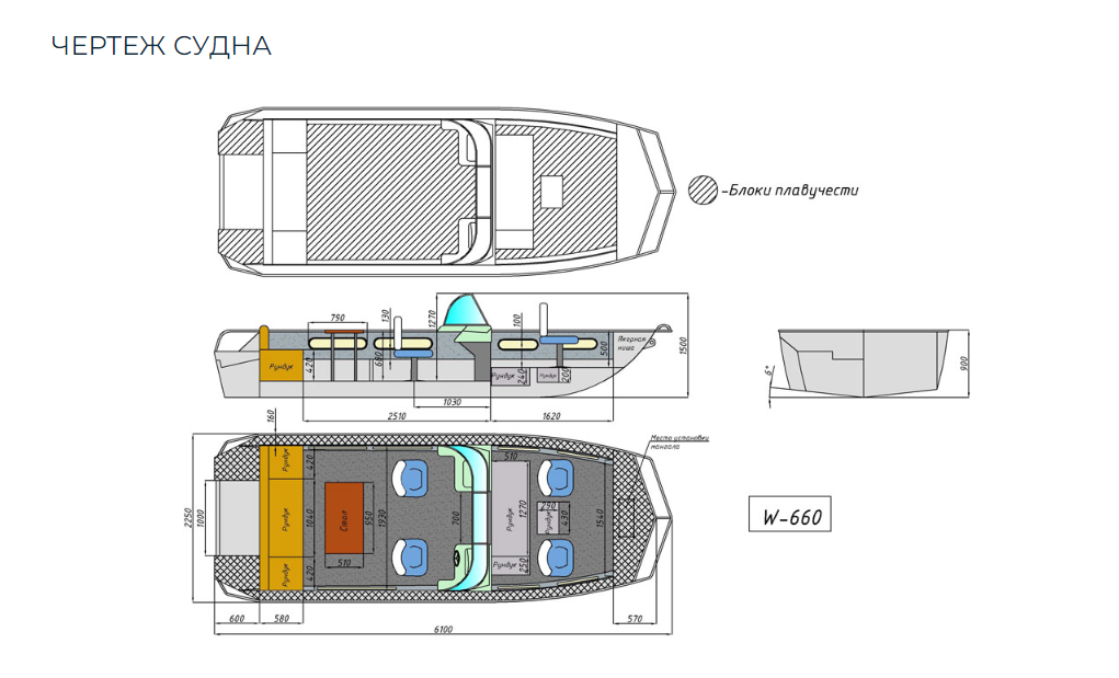 Алюминиевый катер Wyatboat-660 в Пятигорске