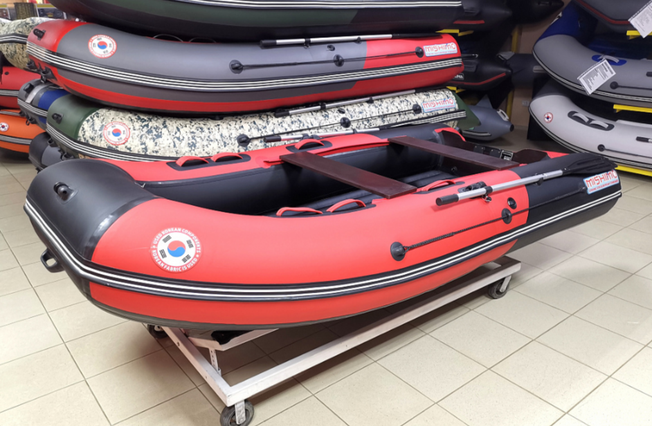 КОМПЛЕКТ Лодка MISHIMO PRO 350 + ЛОДОЧНЫЙ МОТОР MARLIN MP 9.9 (20) AMHS PRO в Пятигорске