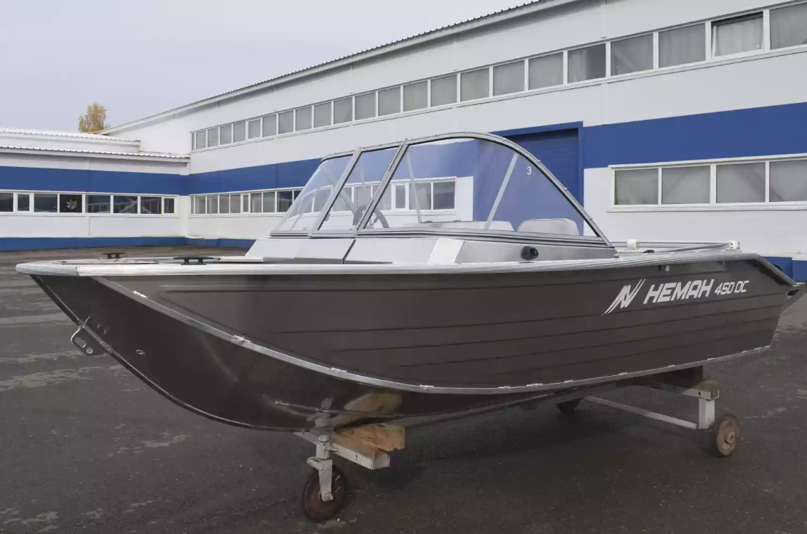 Алюминиевый катер Неман-450 DC NEW без покраски в Пятигорске