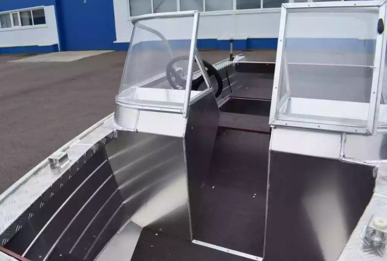 Алюминиевый катер Wyatboat-390 DCM Увеличенный борт в Пятигорске