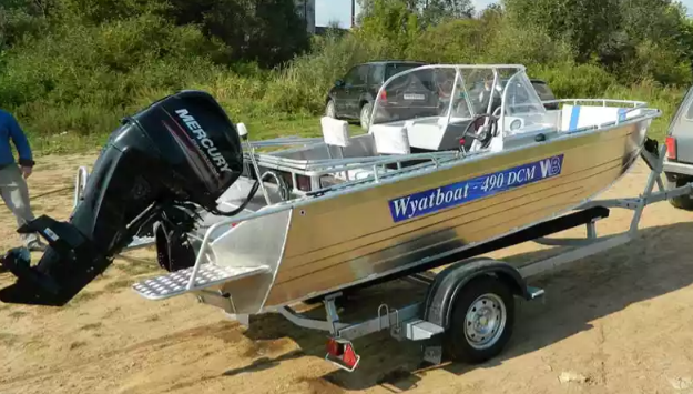 Алюминиевый катер Wyatboat-490 DCM в Пятигорске