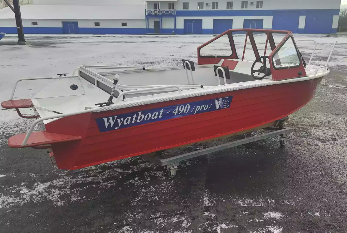 Алюминиевый катер Wyatboat-490 DCM Pro в Пятигорске