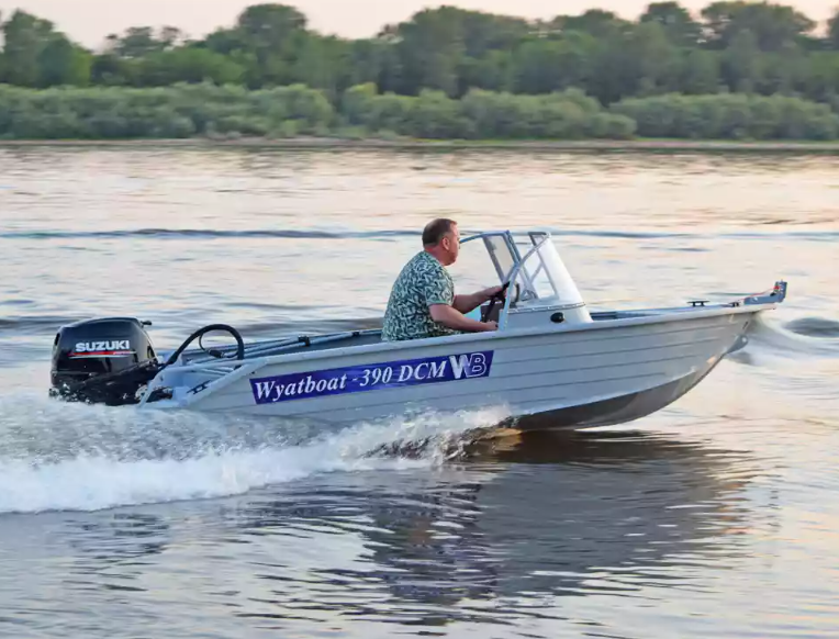 Алюминиевый катер Wyatboat-390 DCM в Пятигорске