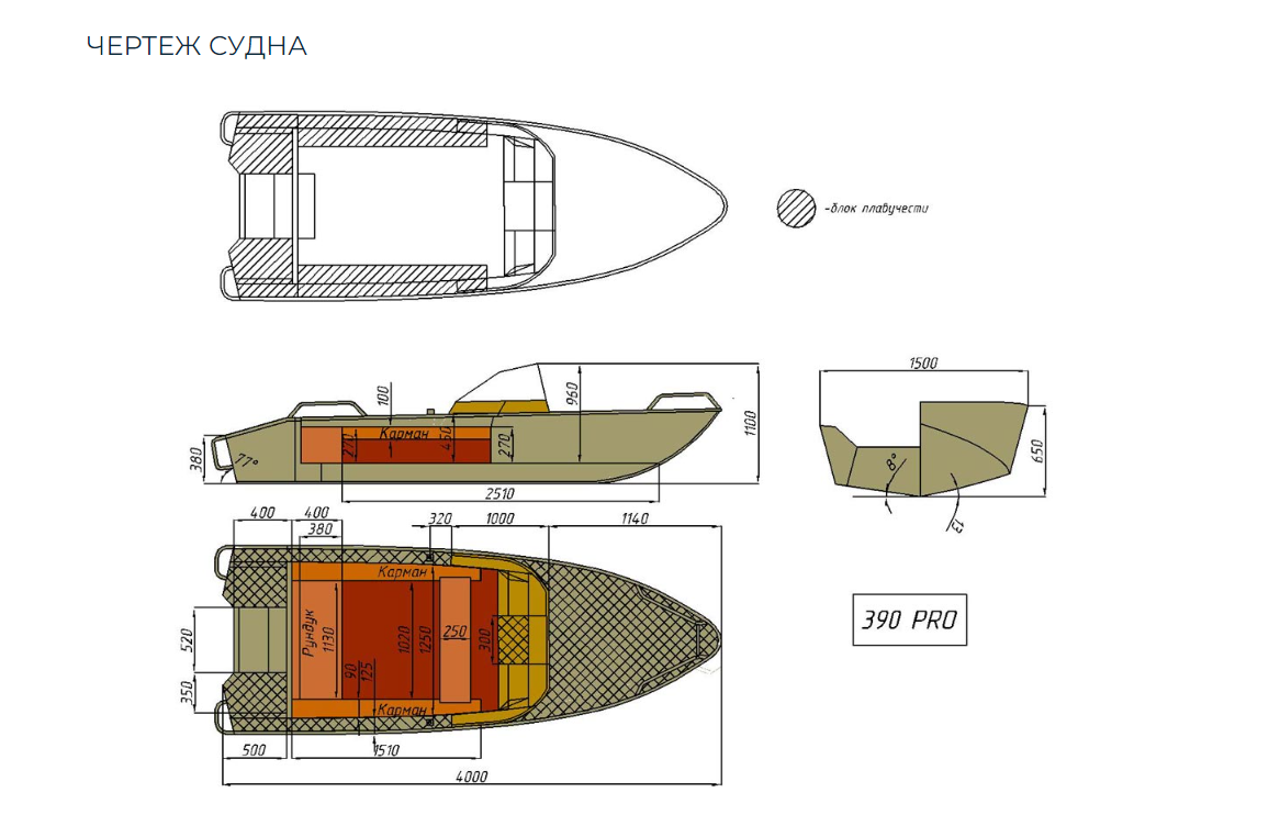 Алюминиевый катер Wyatboat-390 Pro в Пятигорске