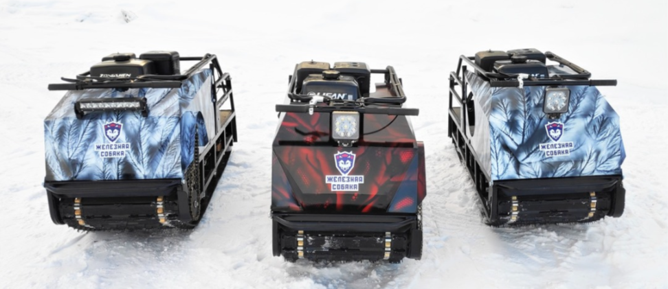 Мотобуксировщик Irondog (Железная собака) M500 20  Камуфляж Охотник в Пятигорске