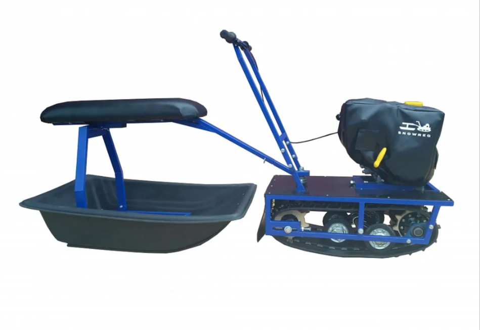 Мини-мотобуксировщик Альбатрос-М с фарой в Пятигорске