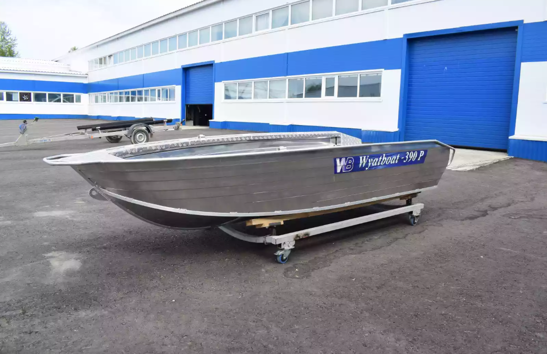 Алюминиевая лодка Wyatboat-390Р Увеличенный борт в Пятигорске
