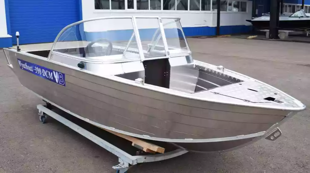 Алюминиевая лодка Wyatboat-390 DCM Увеличенный борт в Пятигорске