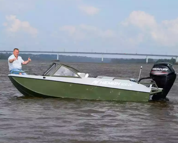 Алюминиевый катер Неман 500 DC водомёт в Пятигорске