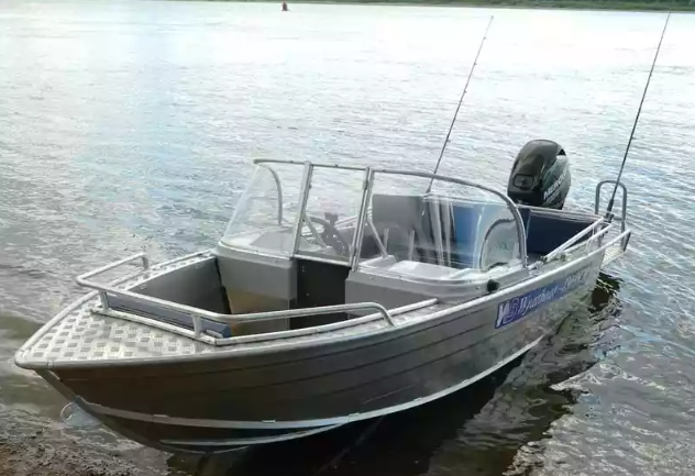 Алюминиевый катер Wyatboat-430T DCM Трансформер в Пятигорске