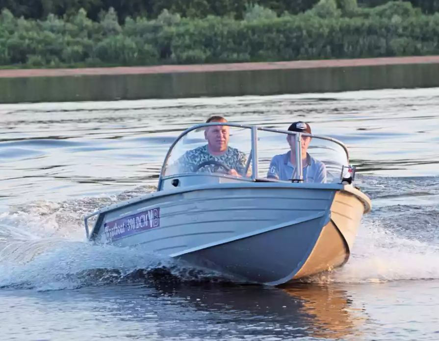 Алюминиевая лодка Wyatboat-390 DCM в Пятигорске