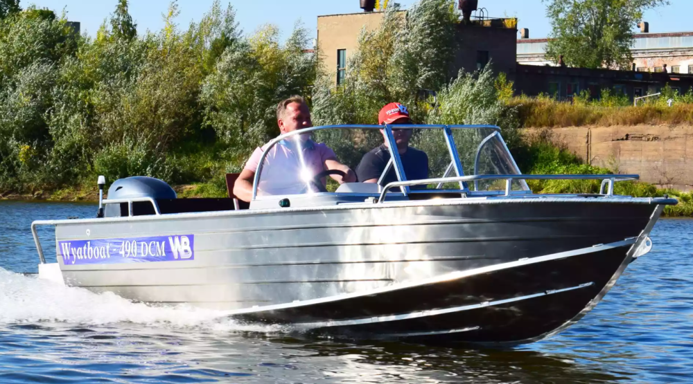 Алюминиевый катер Wyatboat-490 DCM в Пятигорске