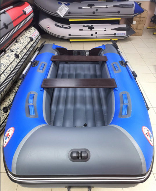 КОМПЛЕКТ Лодка MISHIMO PRO 350 + ЛОДОЧНЫЙ МОТОР MARLIN MP 9.9 (20) AMHS PRO в Пятигорске