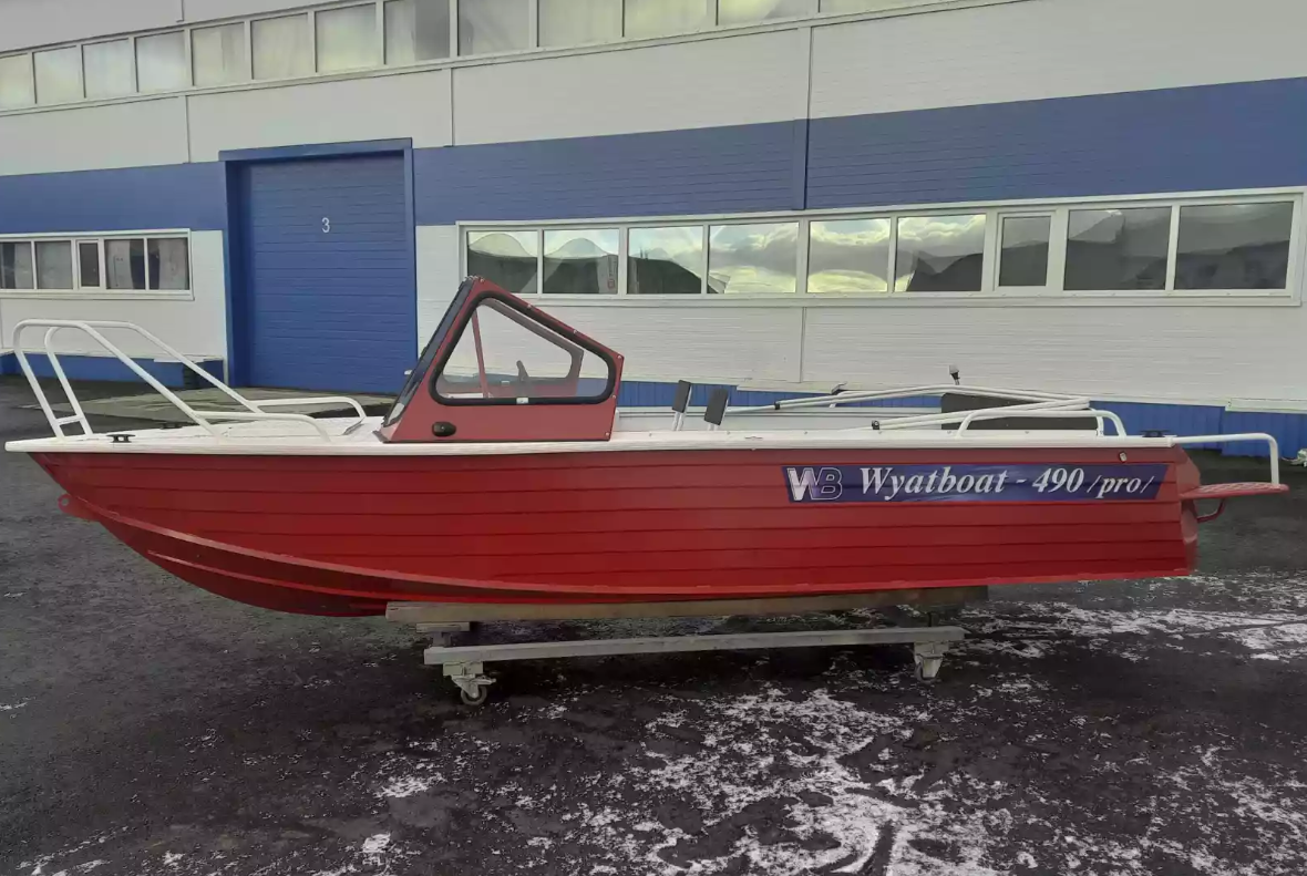 Алюминиевый катер Wyatboat-490 DCM Pro в Пятигорске