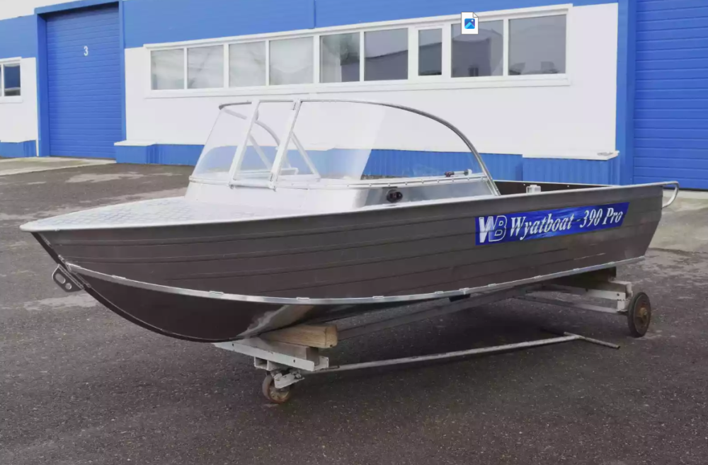 Алюминиевый катер Wyatboat-390 Pro в Пятигорске