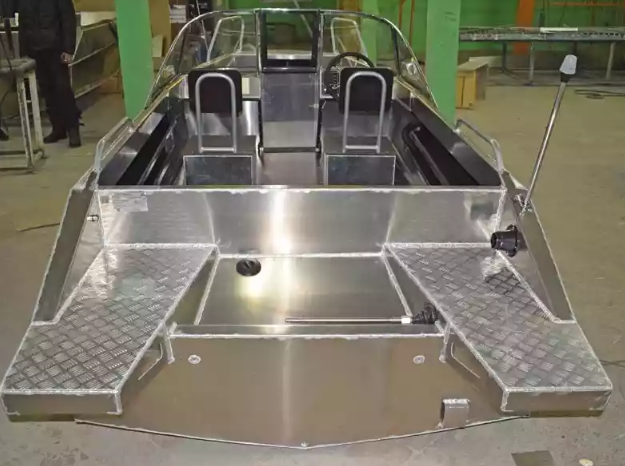 Алюминиевый катер Неман-500 DC (без покраски) в Пятигорске