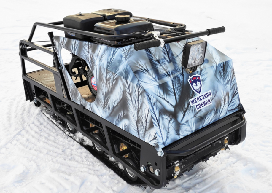 Мотобуксировщик Irondog (Железная собака) M500 20  Камуфляж Охотник в Пятигорске