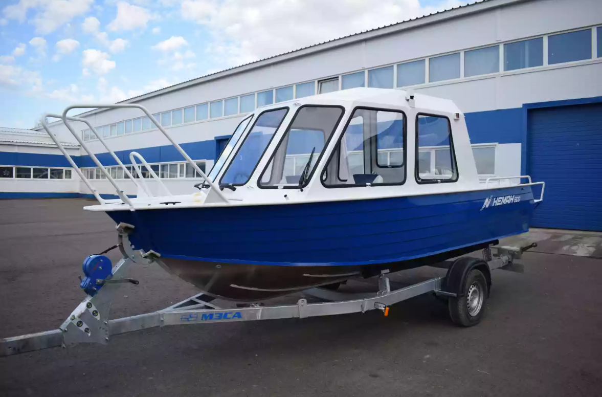 Алюминиевый катер Неман-500 (закрытая рубка) в Пятигорске