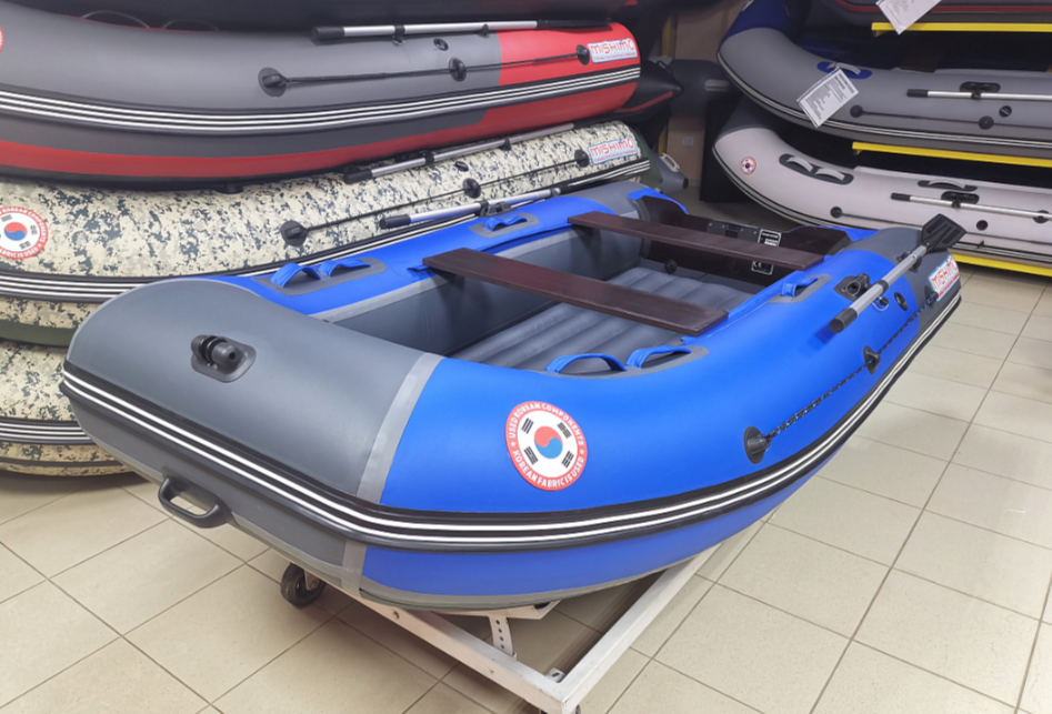 КОМПЛЕКТ Лодка MISHIMO PRO 350 + ЛОДОЧНЫЙ МОТОР MARLIN MP 9.9 (20) AMHS PRO в Пятигорске