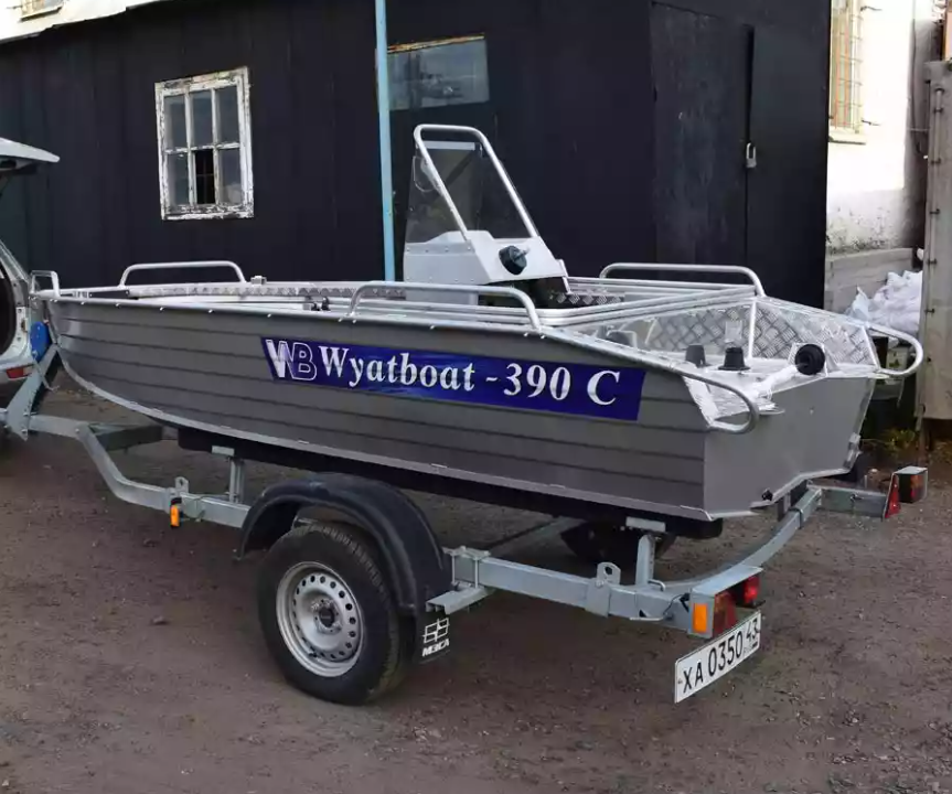 Алюминиевая лодка Wyatboat-390 C в Пятигорске
