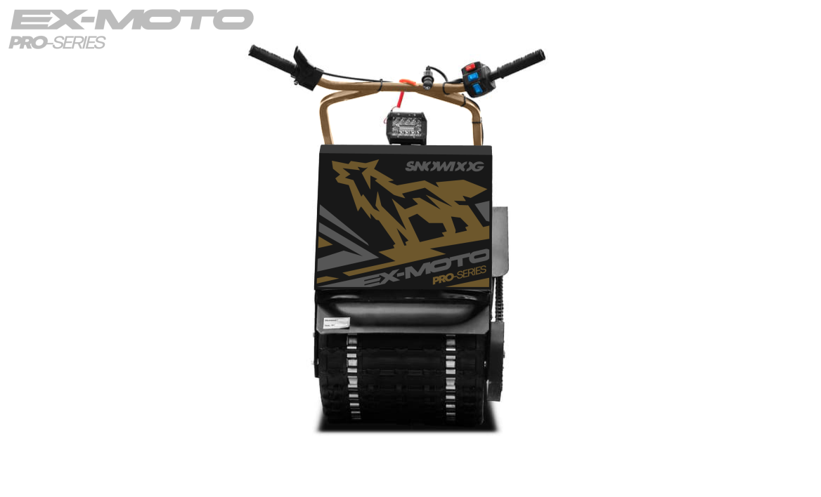 Мотобуксировщик EX-MOTO SNOWDOG S380 8л.с. в Пятигорске