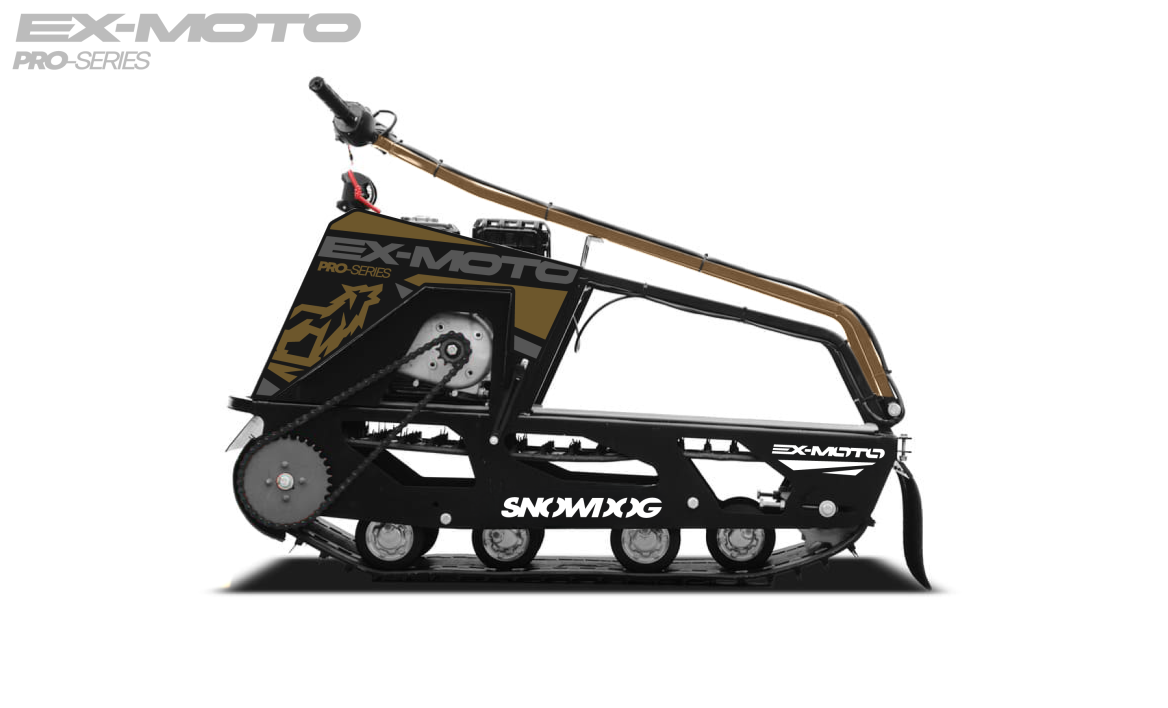 Мотобуксировщик EX-MOTO SNOWDOG S380 8л.с. в Пятигорске