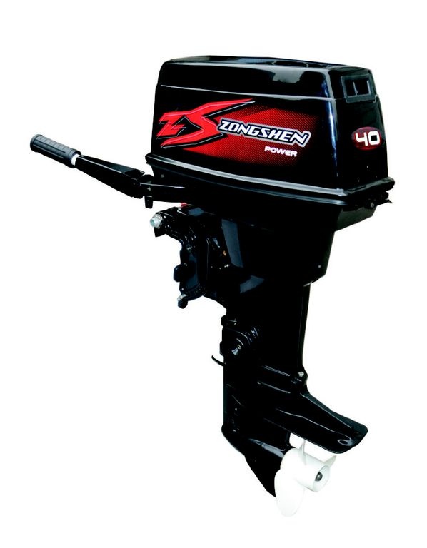 Лодочный мотор Zongshen T40 (+руль+пульт) в Пятигорске