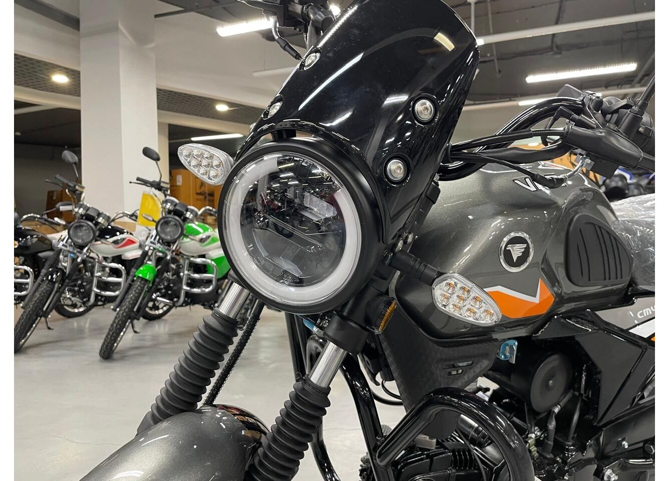 Мопед VMC NOVA 49сс (125сс) Led Full, дисковый тормоз, RKB RATO с баланс. валом, сигнализация в Пятигорске