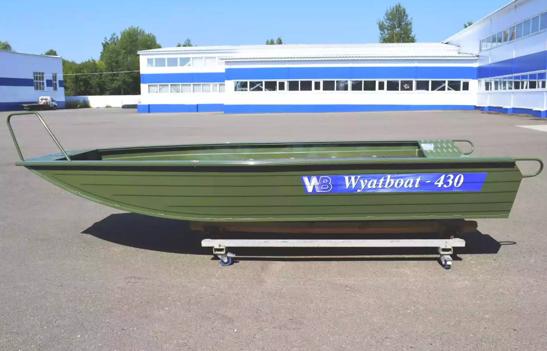 Алюминиевая лодка  Wyatboat-430 Master Fish в Пятигорске