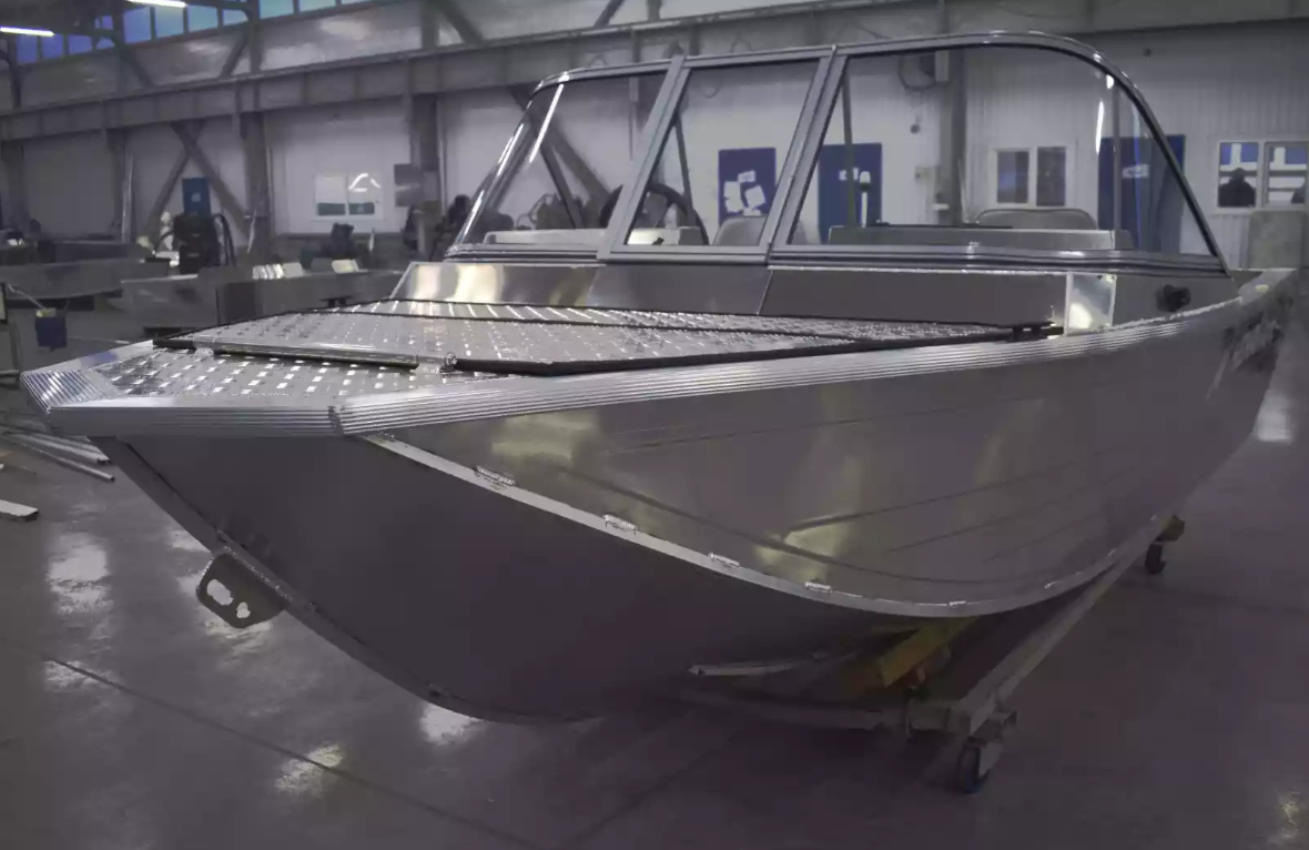 Алюминиевый катер Неман-450 DC NEW без покраски в Пятигорске