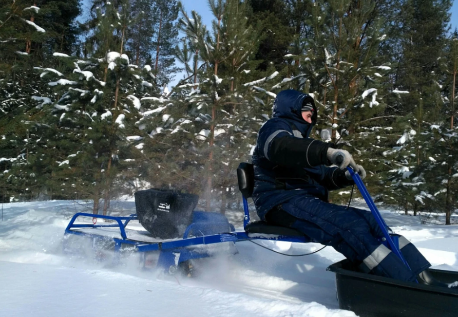 Мотобуксировщик толкач Альбатрос-XL8 с модулем. Без фары, тележки в Пятигорске