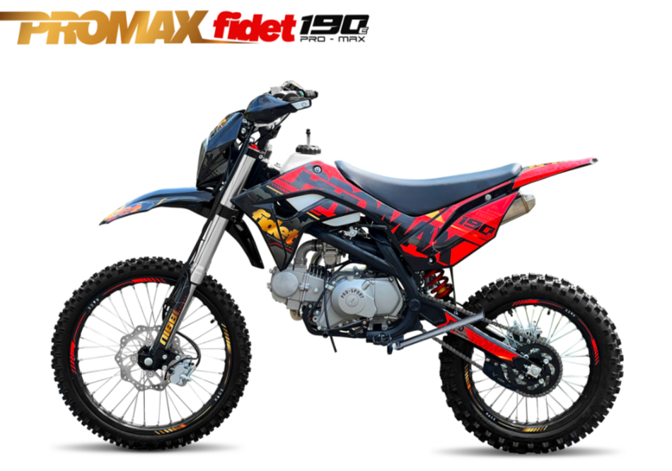 Мотоцикл (питбайк) PROMAX FIDET (ФАЙДЕТ) 190E MAX PRO LUX 19/16 в Пятигорске