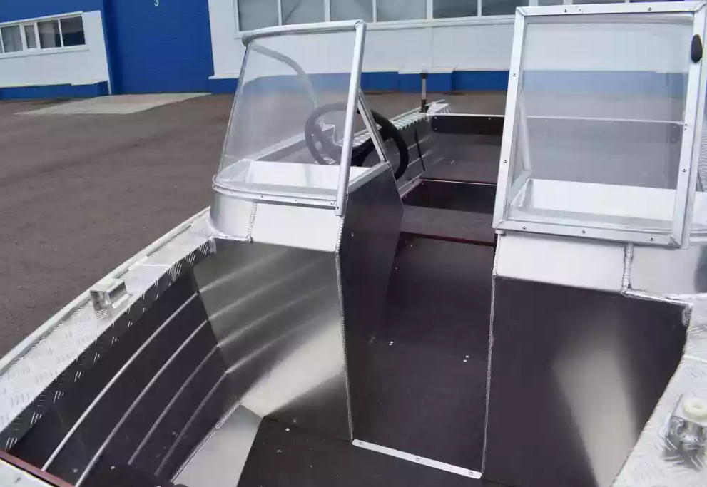 Алюминиевая лодка Wyatboat-390 DCM Увеличенный борт в Пятигорске
