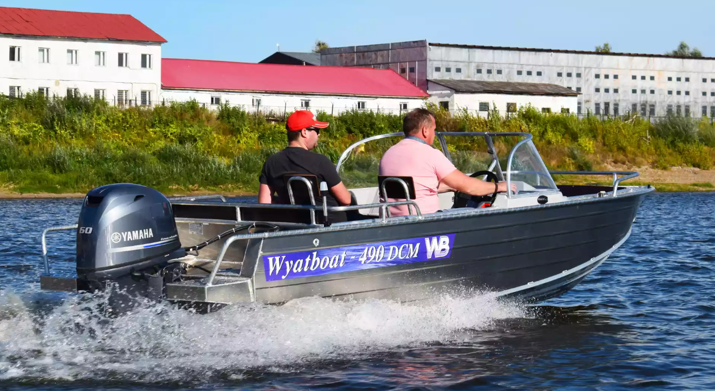 Алюминиевый катер Wyatboat-490 DCM в Пятигорске