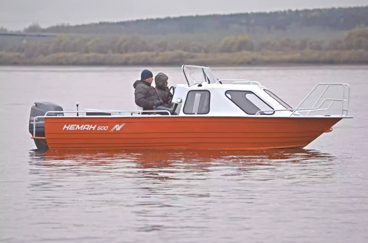 Алюминиевый катер Неман-500 (каютный) в Пятигорске