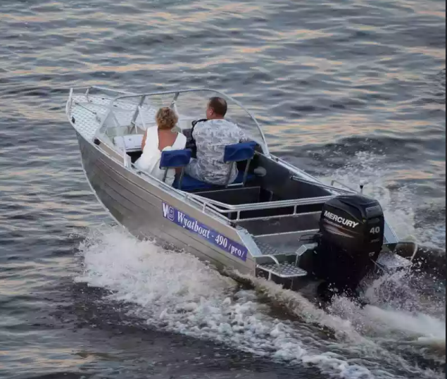 Алюминиевый катер Wyatboat-490 Pro в Пятигорске
