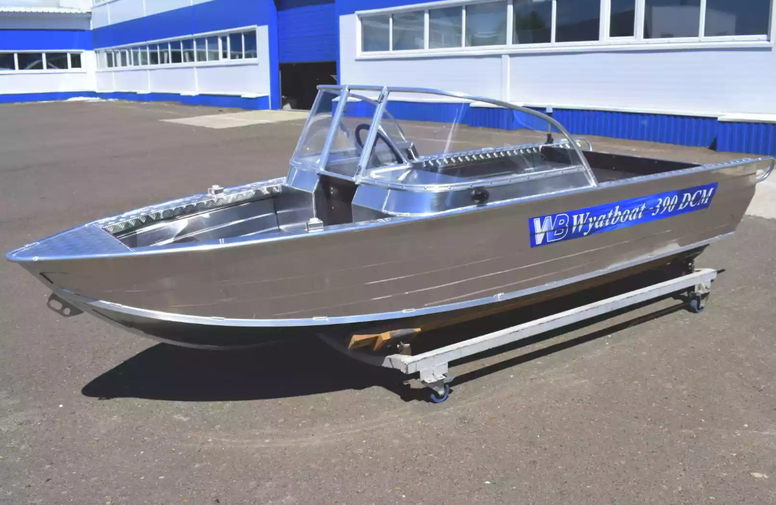 Алюминиевая лодка Wyatboat-390 DCM в Пятигорске