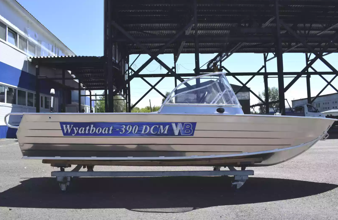 Алюминиевая лодка Wyatboat-390 DCM в Пятигорске