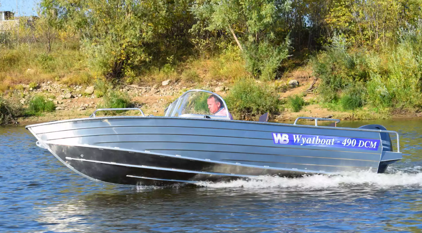Алюминиевый катер Wyatboat-490 DCM в Пятигорске