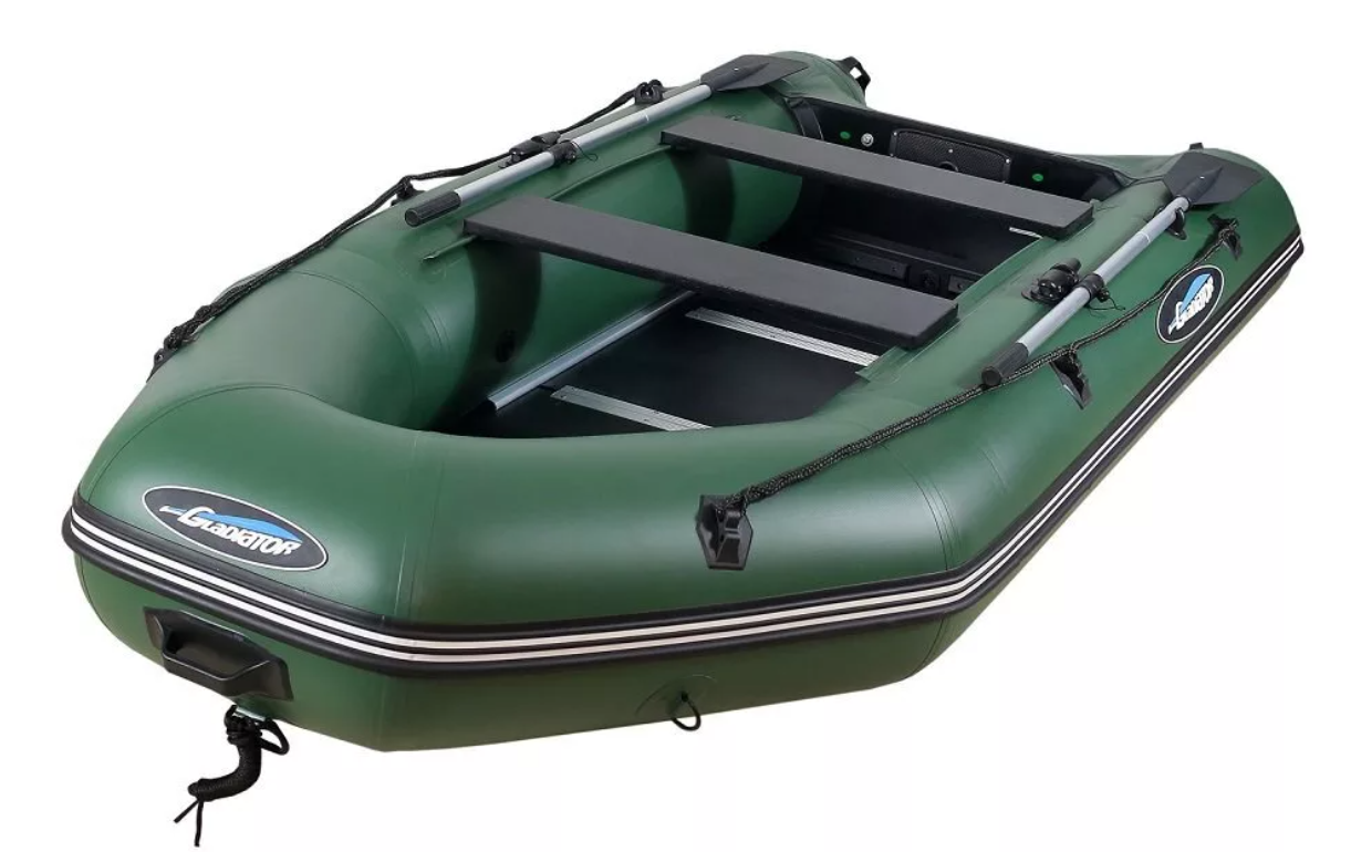 МОТОРНО-ГРЕБНАЯ ЛОДКА ПВХ GLADIATOR A 280 ТК С ФАНЕРНЫМ ДНОМ в Пятигорске