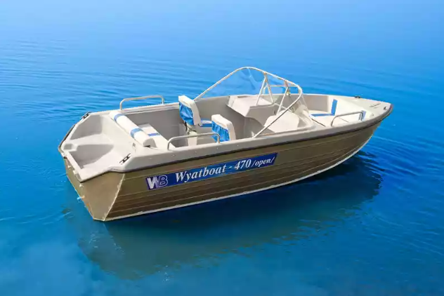 Комбинированный катер Wyatboat-470 Open в Пятигорске