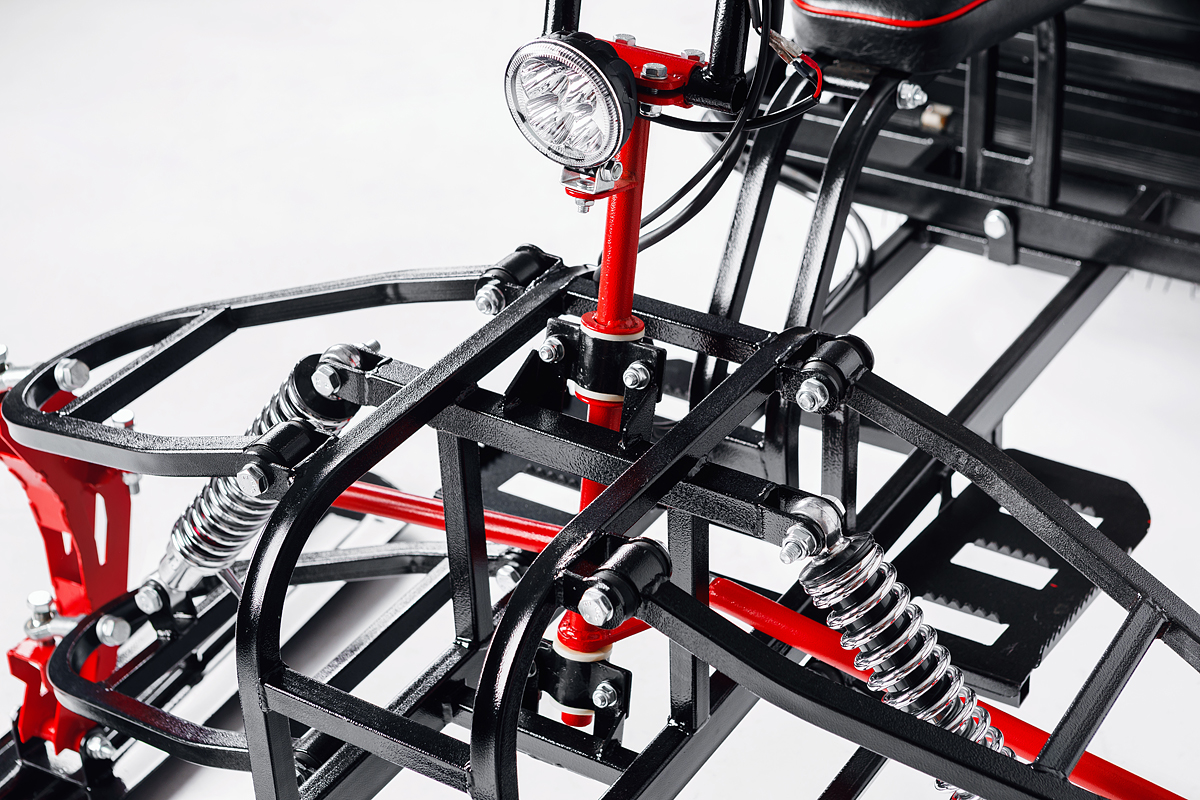 Лыжный модуль IKUDZO с подогревом ручек металлические лыжи в Пятигорске