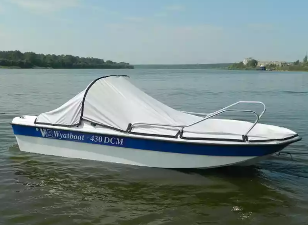 Стеклопластиковый катер Wyatboat-430 DCM (тримаран) в Пятигорске