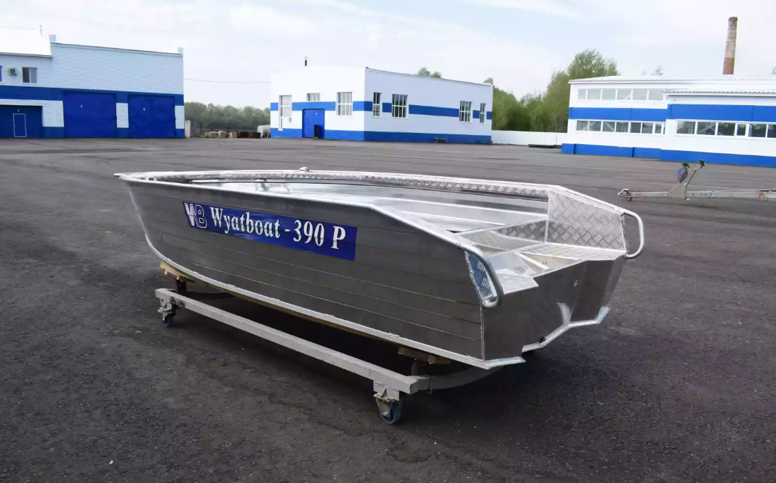 Алюминиевая лодка Wyatboat-390Р Увеличенный борт в Пятигорске