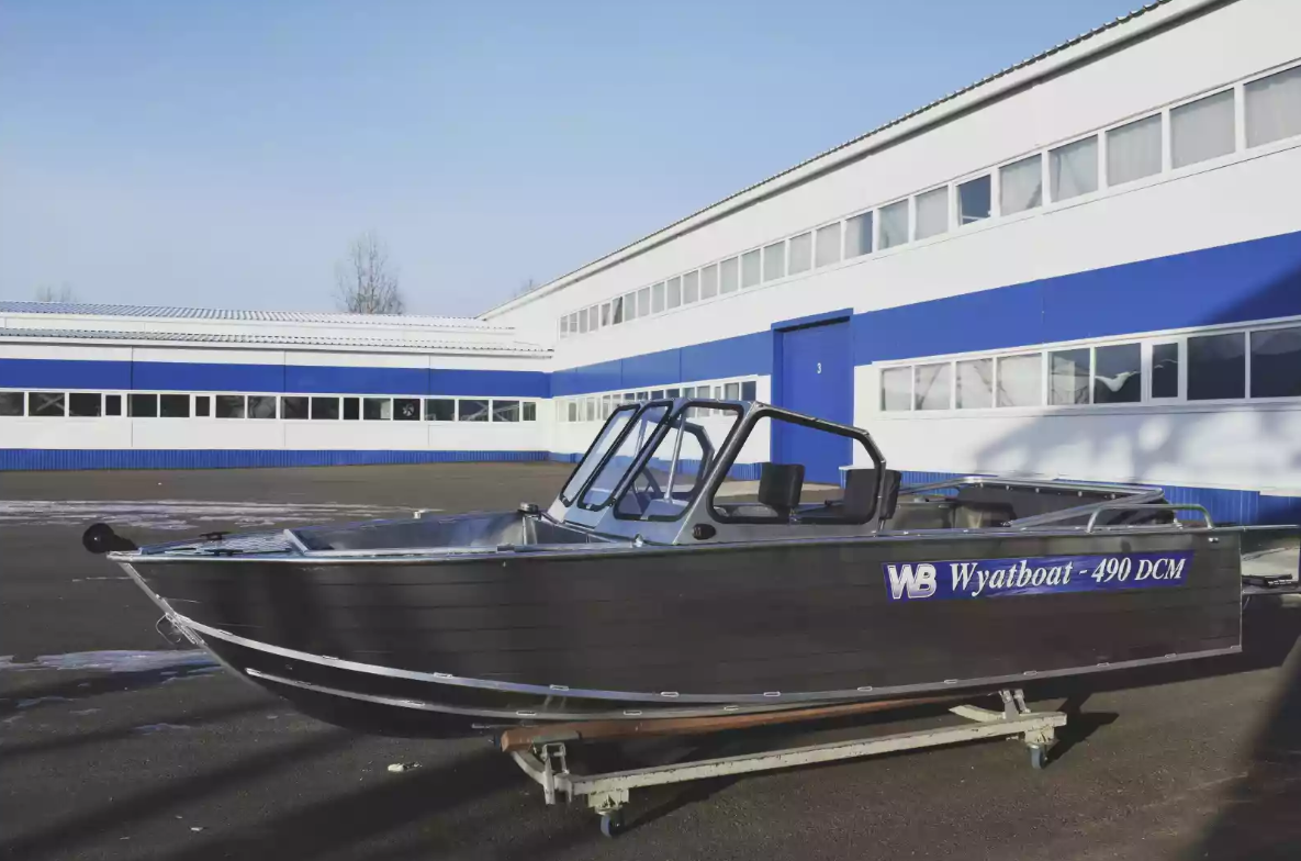 Алюминиевый катер Wyatboat-490 DCM Pro в Пятигорске