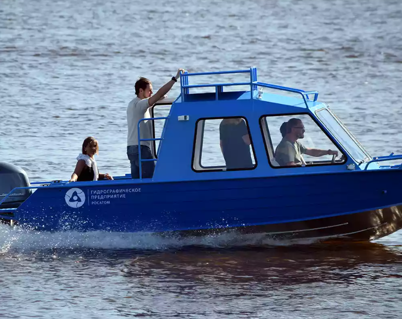 Алюминиевый катер Неман-500 (закрытая рубка) в Пятигорске