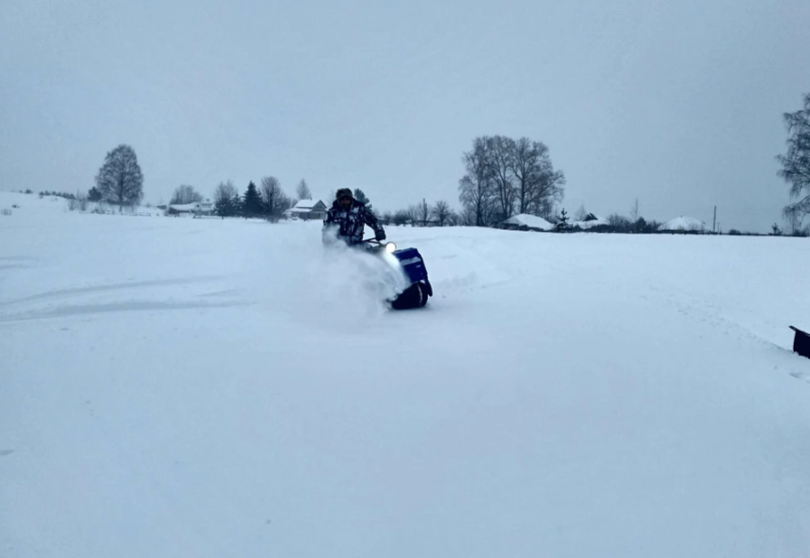 Мотобуксировщик Альбатрос-XLV 9 мини, тележки, 1250 мм в Пятигорске